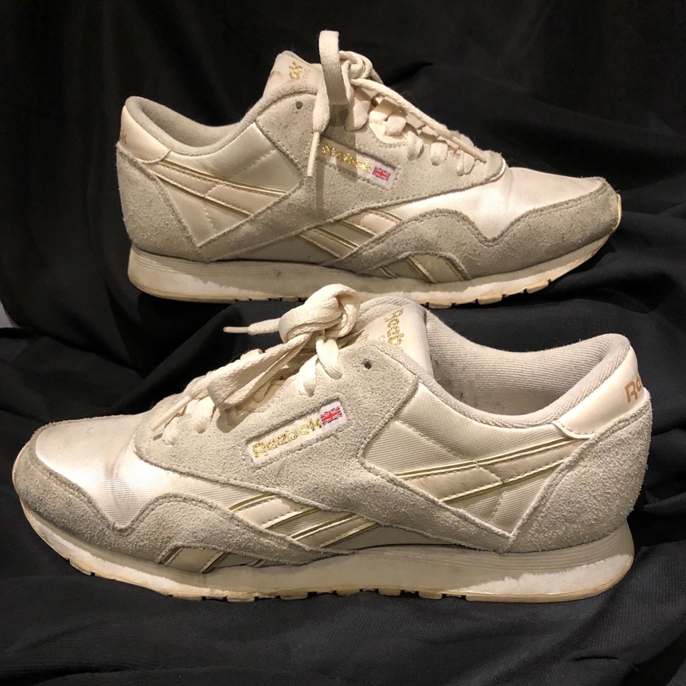 Reebok Classics, Cream, Women’s 8